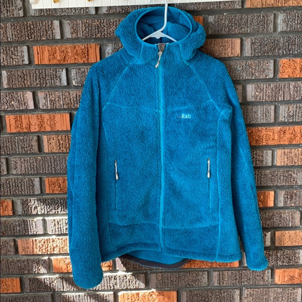 Rab hooded fleece jacket